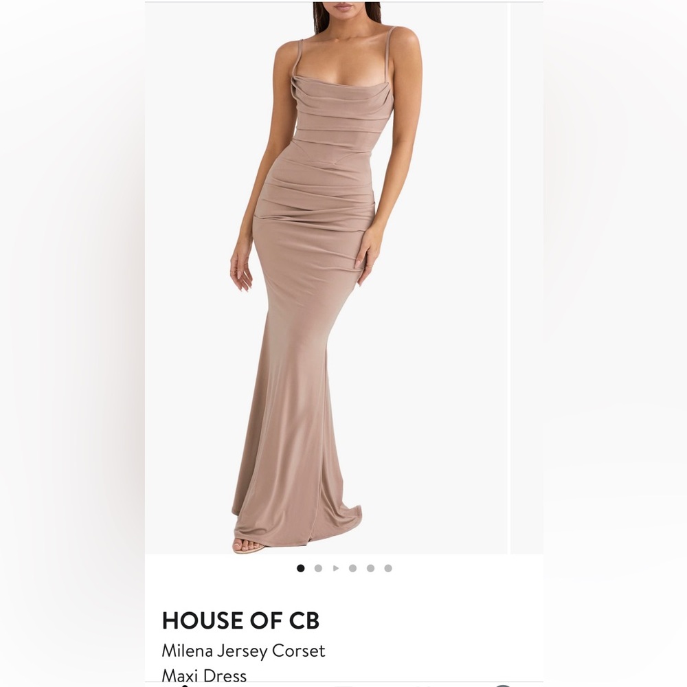 House of CB Milena Jersey Corset
Maxi Dress